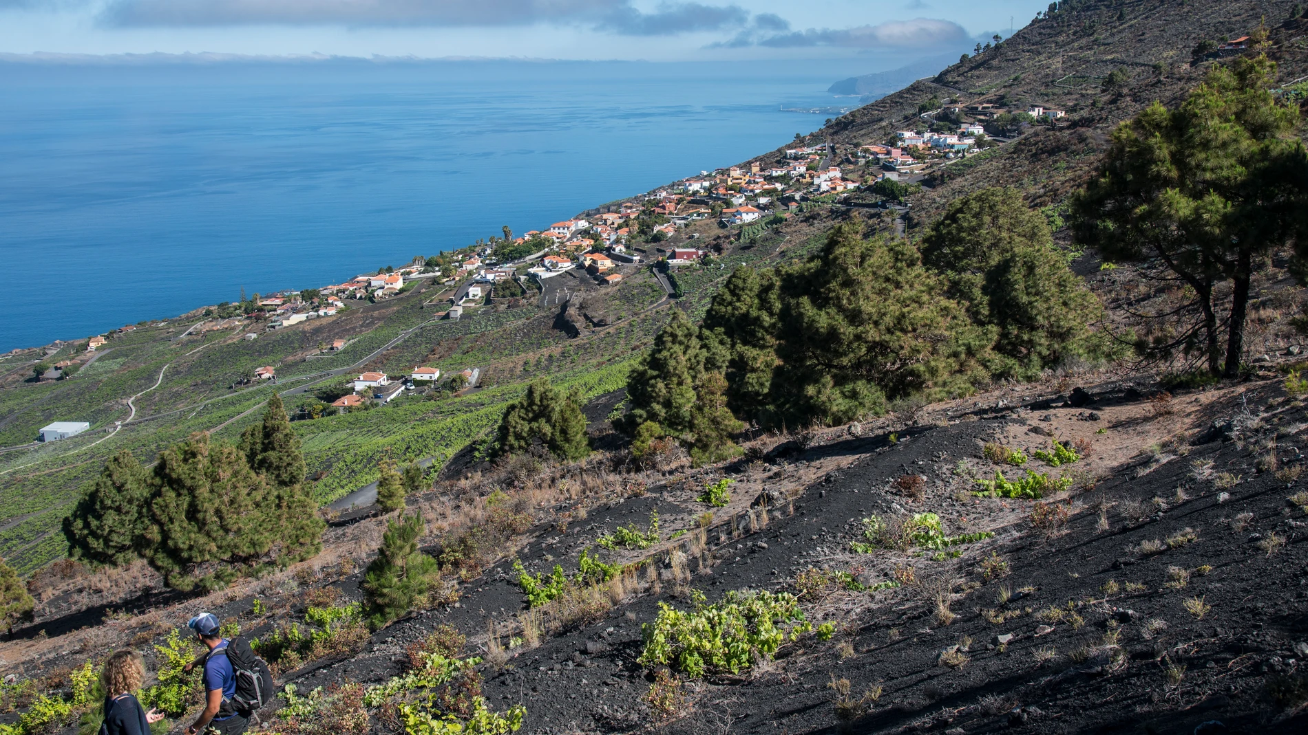 La ruta de los volcanes permite al viajero pisar por antiguos senderos de lava