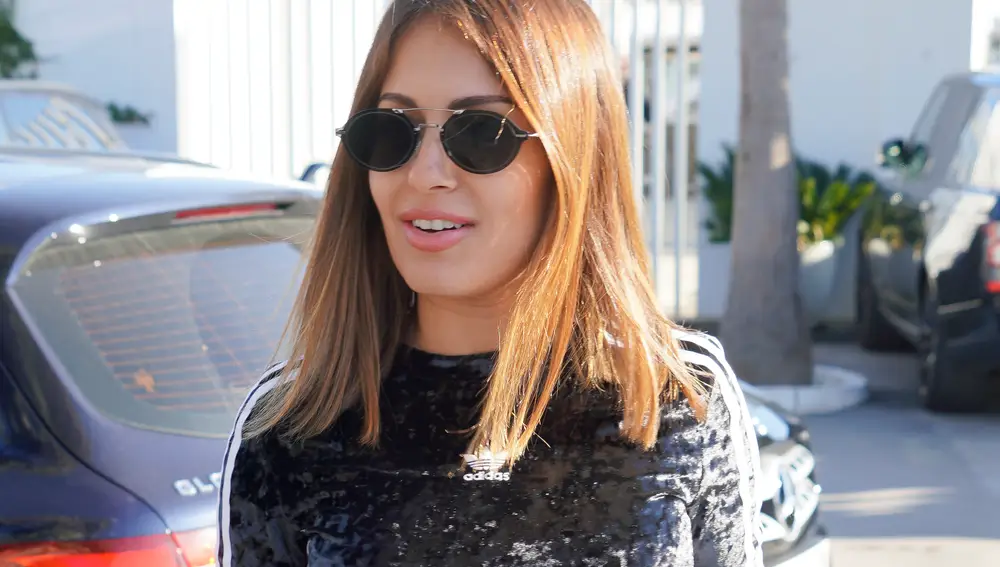 Actress Hiba Abouk in Marbella on Sunday, 12 January 2020