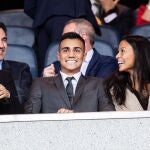 El nuevo fichaje del Real Madrid, el brasileño Reinier Jesús, durante el encuentro correspondiente a la jornada 24 que disputan esta noche el equipo blanco y el Celta de Vigo en el Estadio Santiago Bernabéu en Madrid . EFE/Rodrigo Jiménez.