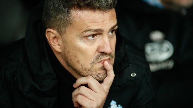 Óscar García, técnico del Celta de Vigo.16/02/2020 ONLY FOR USE IN SPAIN