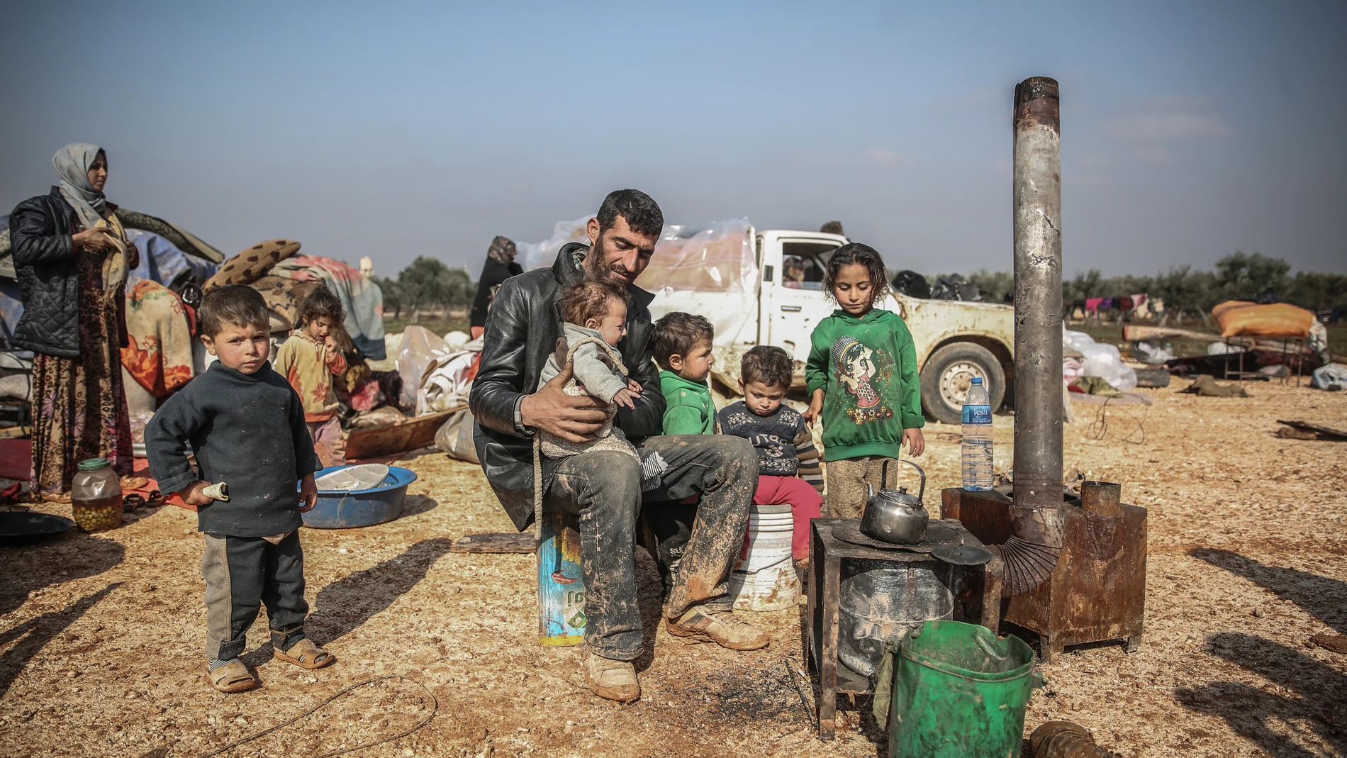 IDP camp in Idlib