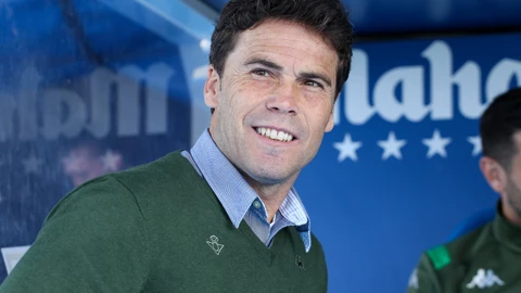 Rubi, técnico del Betis.