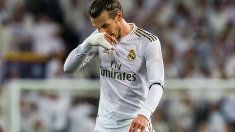 Gareth Bale, en un partido del Real Madrid