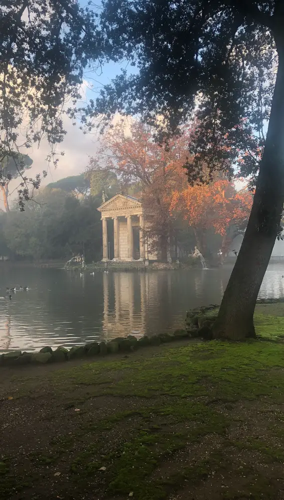 El lago... Villa Borghese