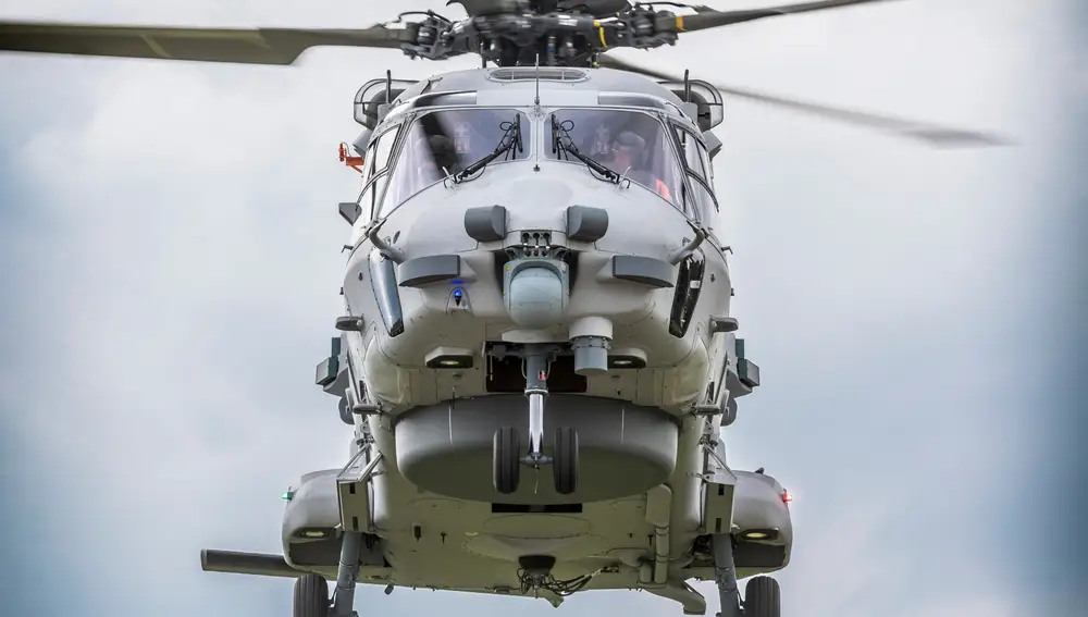 Helicóptero NH90 naval del Ejército alemán. Foto: Airbus Helicopters