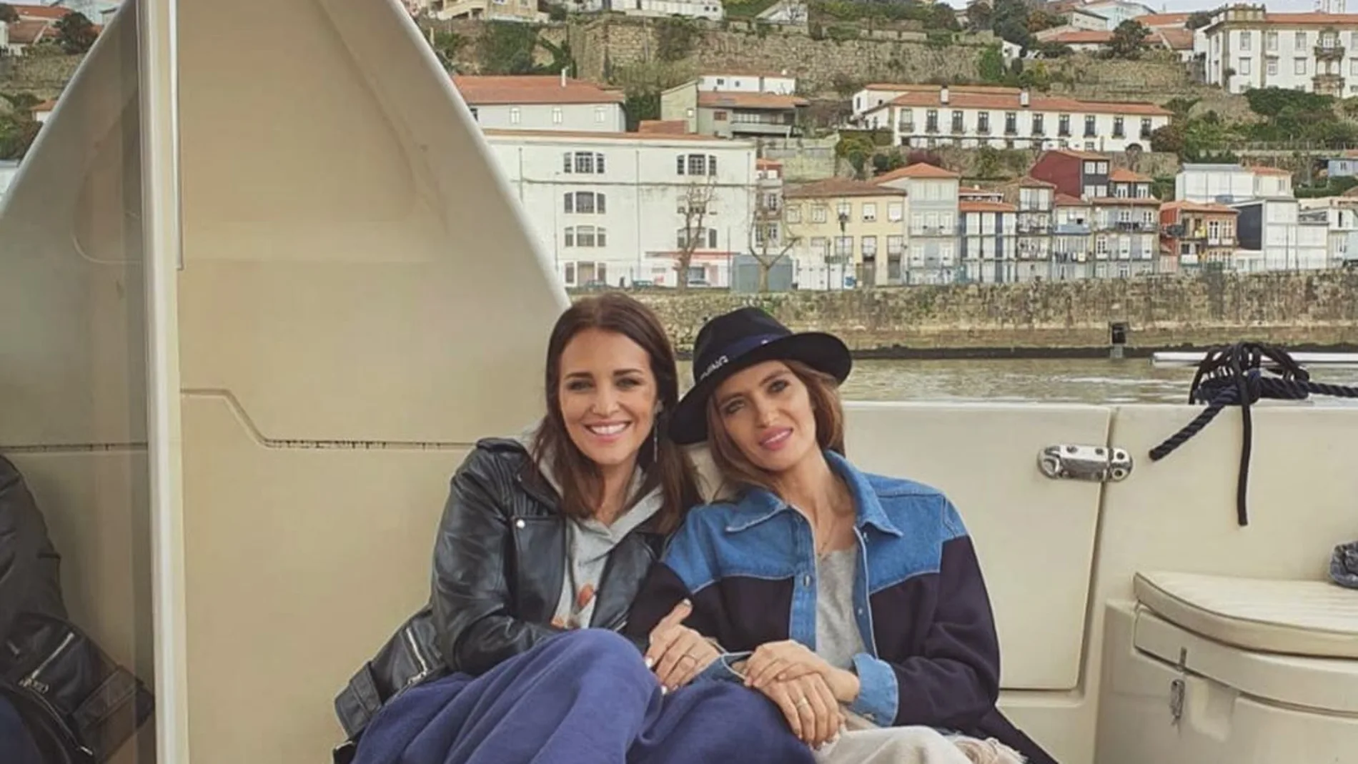 Paula Echevarría y Sara Carbonero en Oporto