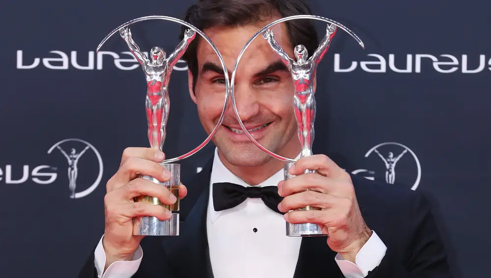Roger Federer ganó el Laureus al mejor deportista y a la mejor reaparición en 2018