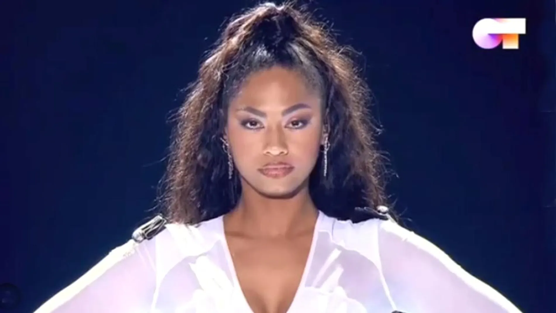 Nia durante la gala 5 de "Operación Triunfo"