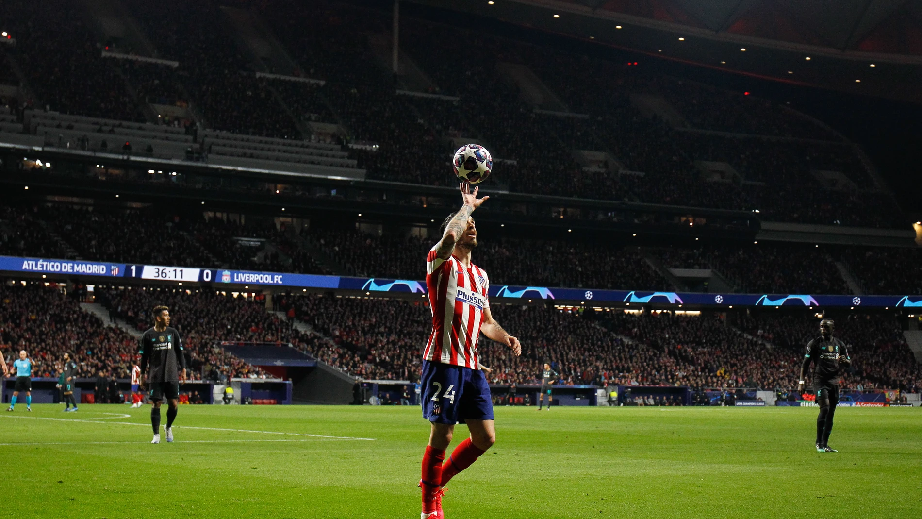 Soccer: Champions League - At Madrid v Liverpool