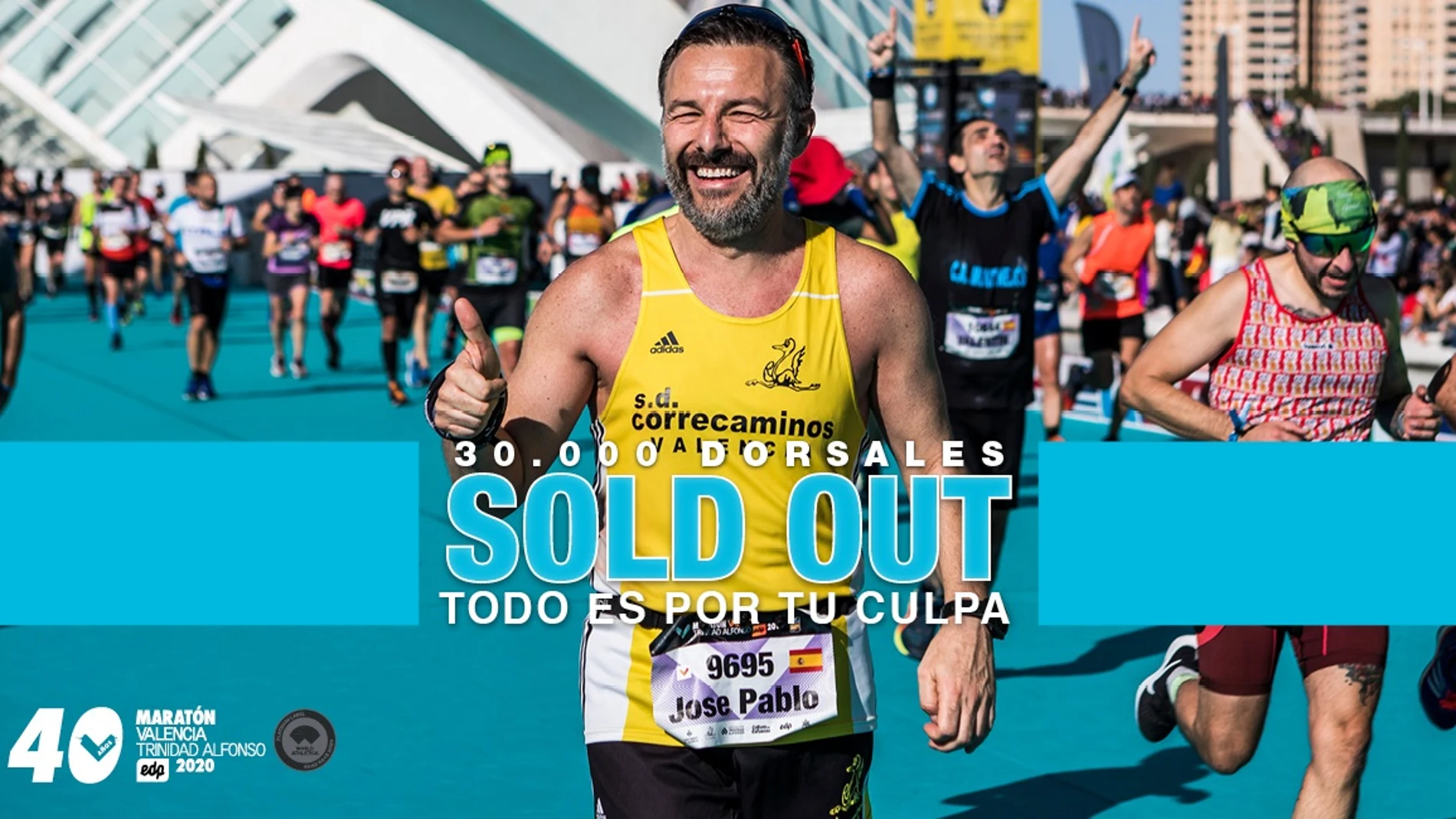El Maratón València vende sus 30.000 dorsales en menos de tres meses y abrirá una lista de espera