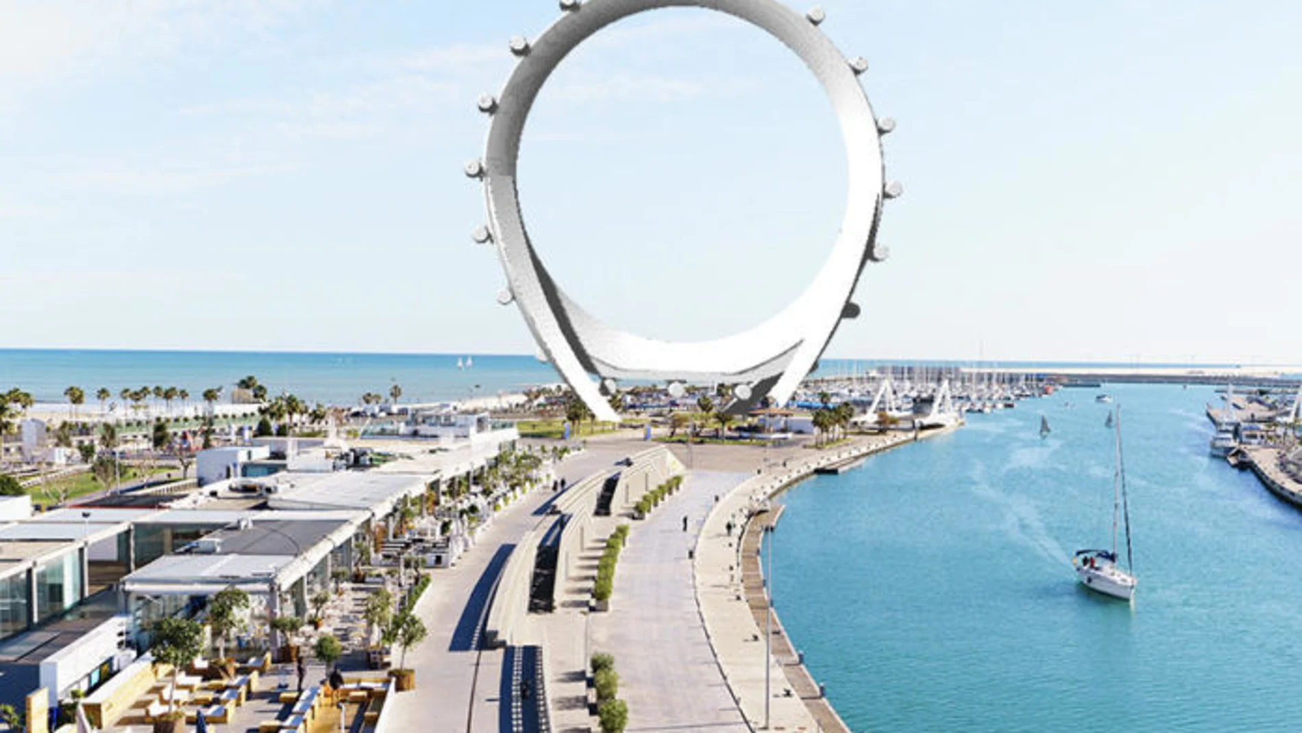 Proyecto Circular View, noria gigante de 120 metros