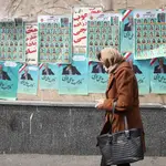 Campaña electoral en Teherán