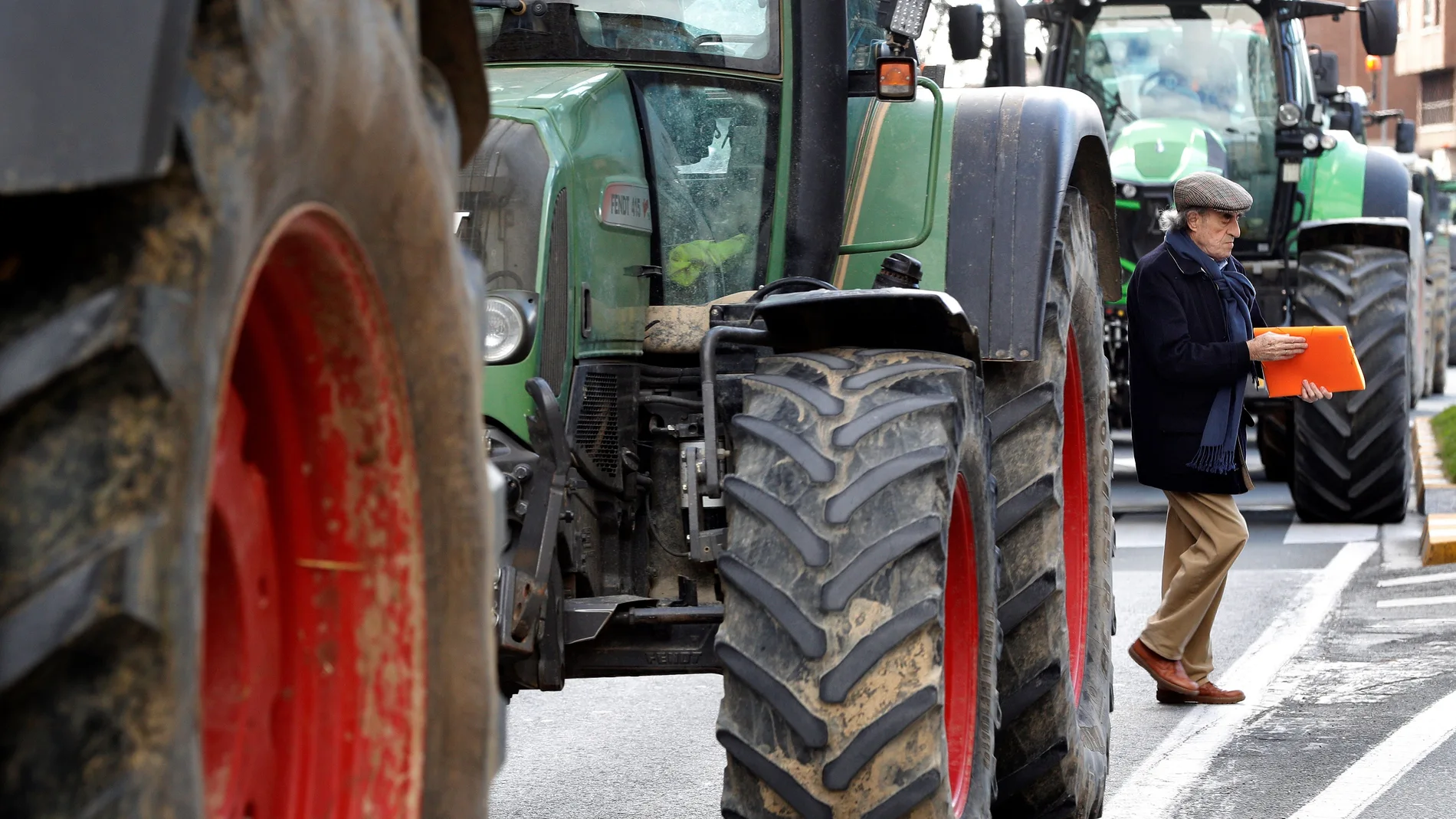 Agricultores y ganaderos de toda Navarra denuncian bajos precios de productos