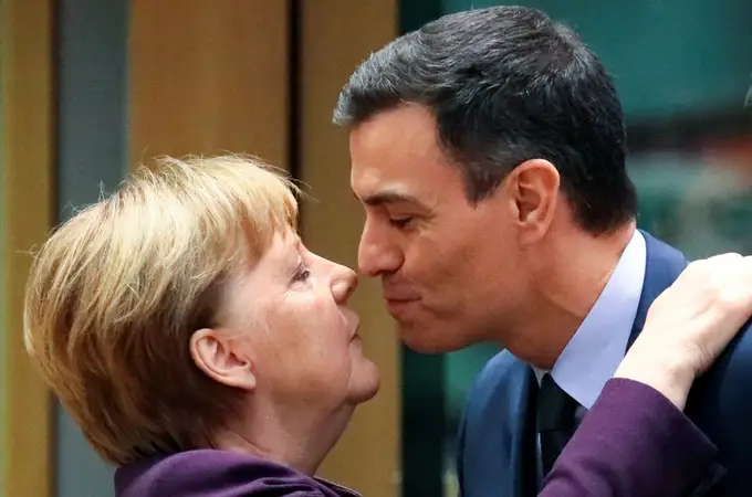 Merkel y Sánchez, el rotundo balance entre el bien y el mal