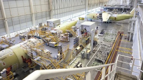 Planta de la empresa Airbus en Sevilla