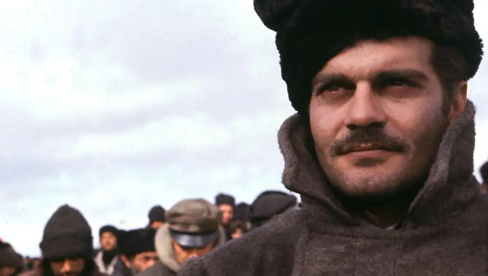 El actor Omar Shariff encarnó al doctor Zhivago en el mítico filme de David Lean de 1965. Una película cuyas escenas invernales se rodaron en Soria