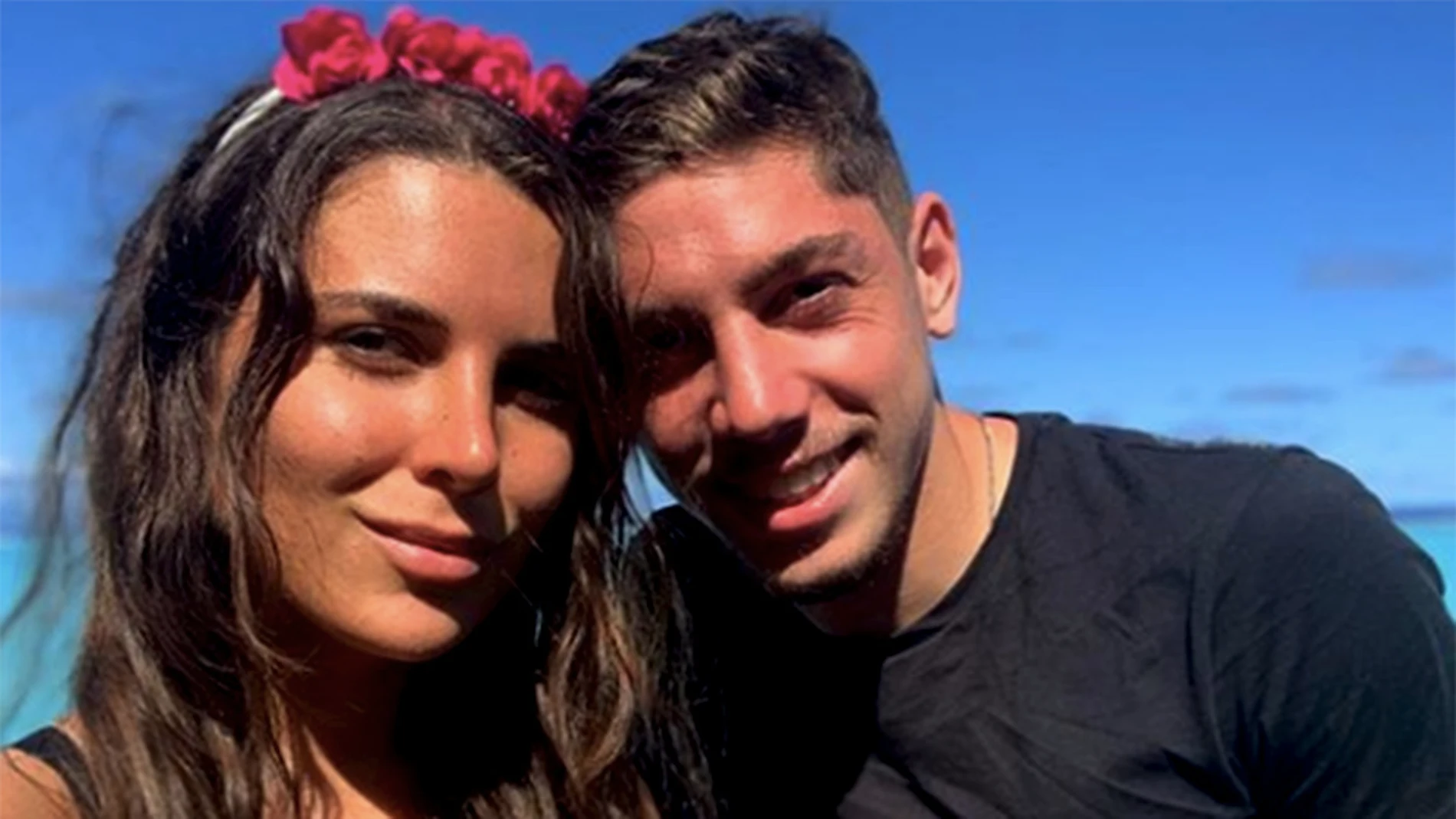 Mina Bonino y Federico Valverde, en una imagen de archivo / Instagram