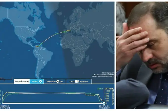 Moncloa ocultó a Portugal que el avión de Delcy Rodríguez atravesó su espacio aéreo