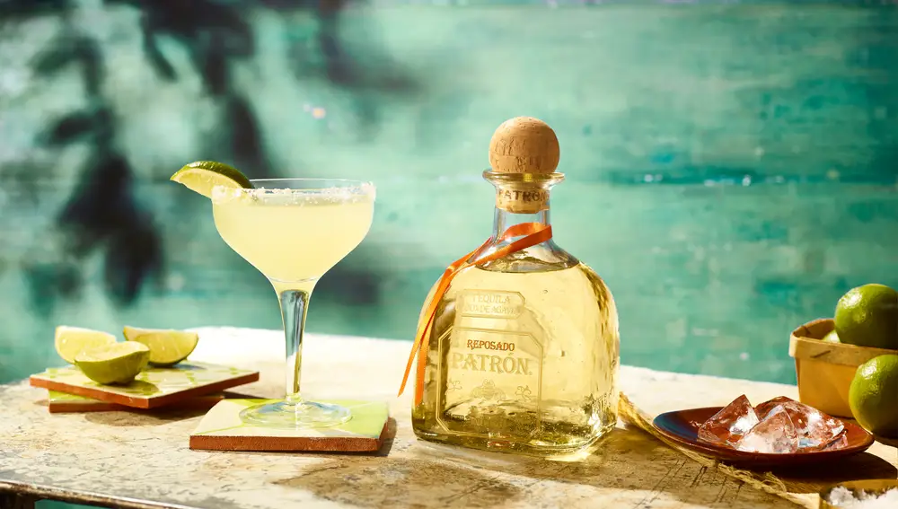 Margarita hecho con tequila Don Julio