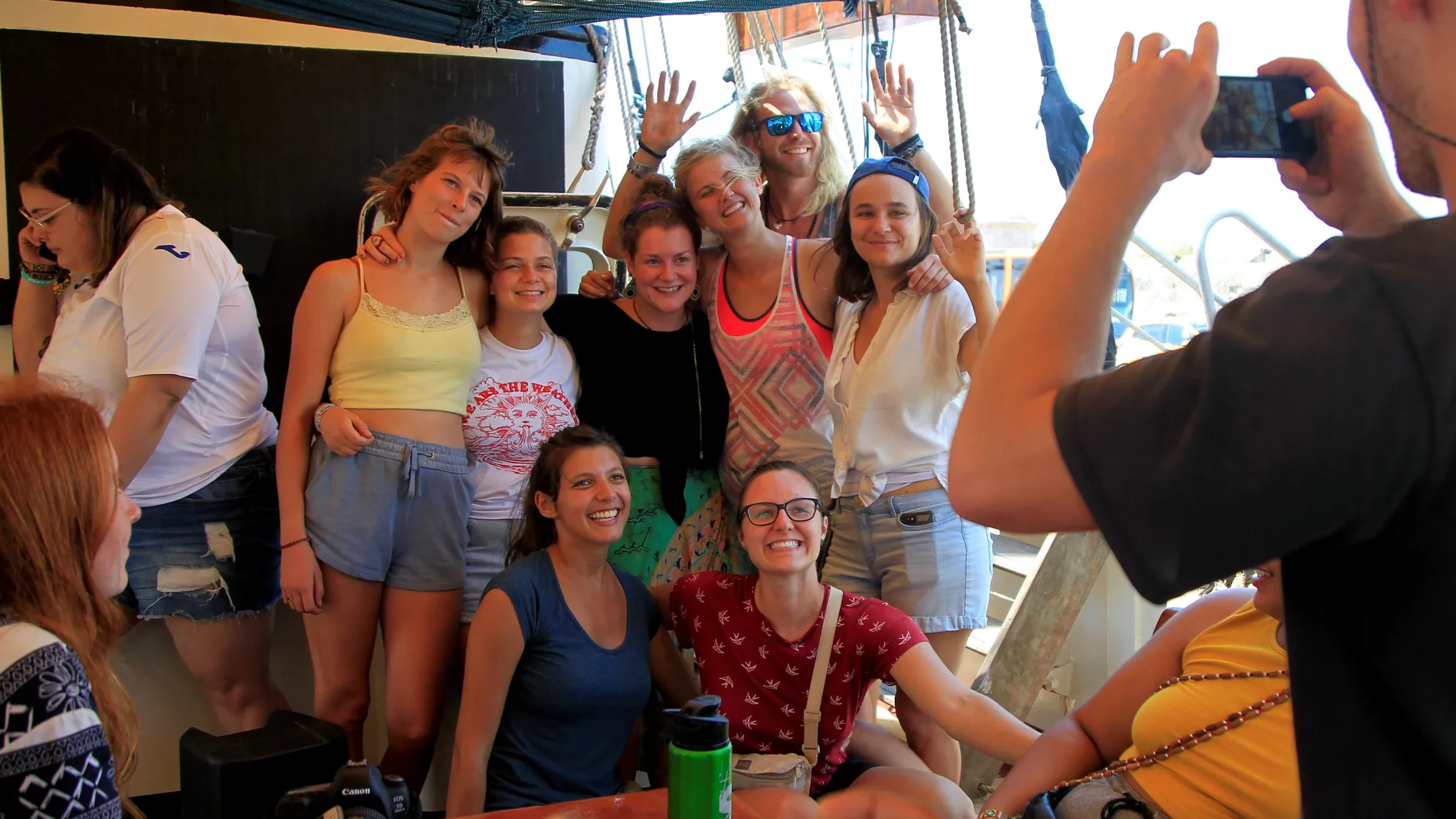 Jóvenes ambientalistas cruzarán a vela el atlántico portando mensaje sobre cambio climático