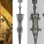 El histórico puñal tal y como fue hallado y restaurado / LWL