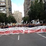 Ha pasado un año desde que miles de agricultores y ganaderos tomaran las calles de Murcia convocados por las organizaciones de Asaja, COAG y UPA