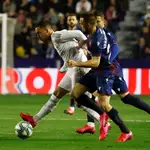 Hazard y Miramón en el Levante-Real Madrid