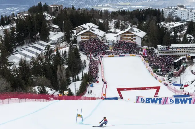 Federica Brignone gana el segundo combinado alpino de la temporada en Crans Montana