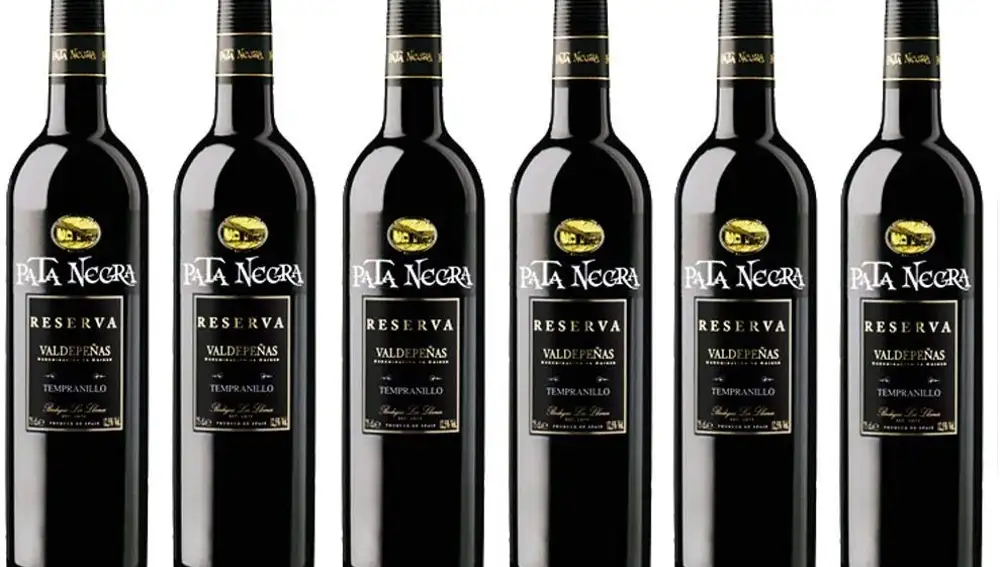El vino más vendido en Amazon, Pata Negra reserva