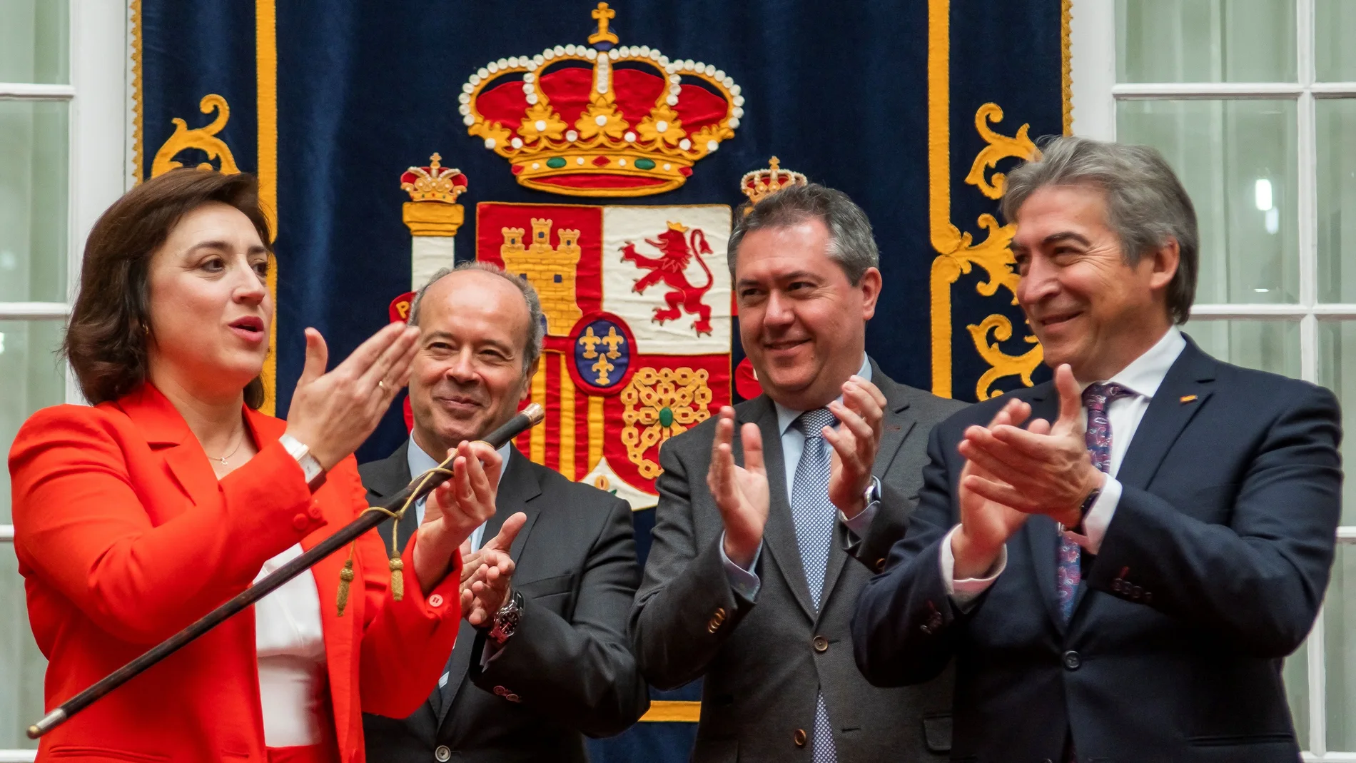 Toma posesión nueva delegada del Gobierno en Andalucía, Sandra García
