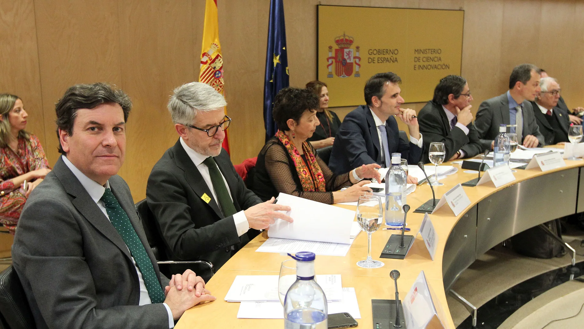 El consejero de Economía y Hacienda, Carlos Fernández Carriedo, participa en el Consejo de Política Científica, Tecnológica y de Innovación.