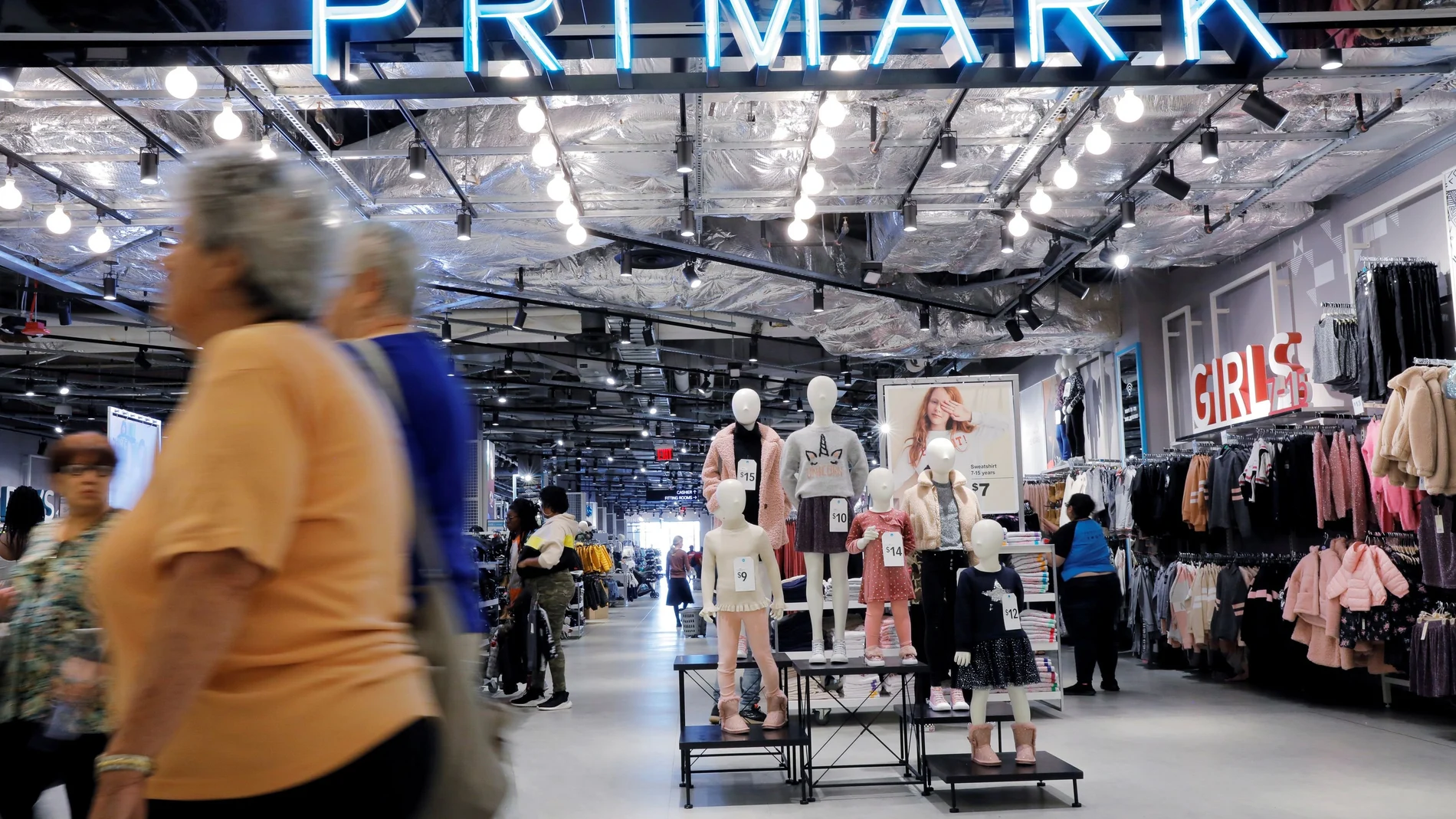 FILE PHOTO: Items for sale are displayed inside of a Primark store in the Brooklyn borough of New York