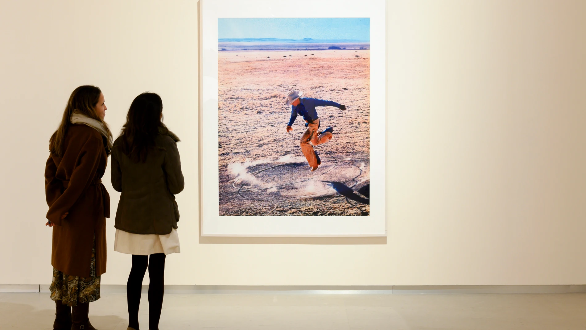 Pieza de Richard Prince expuesta en la Sala de Arte Santander