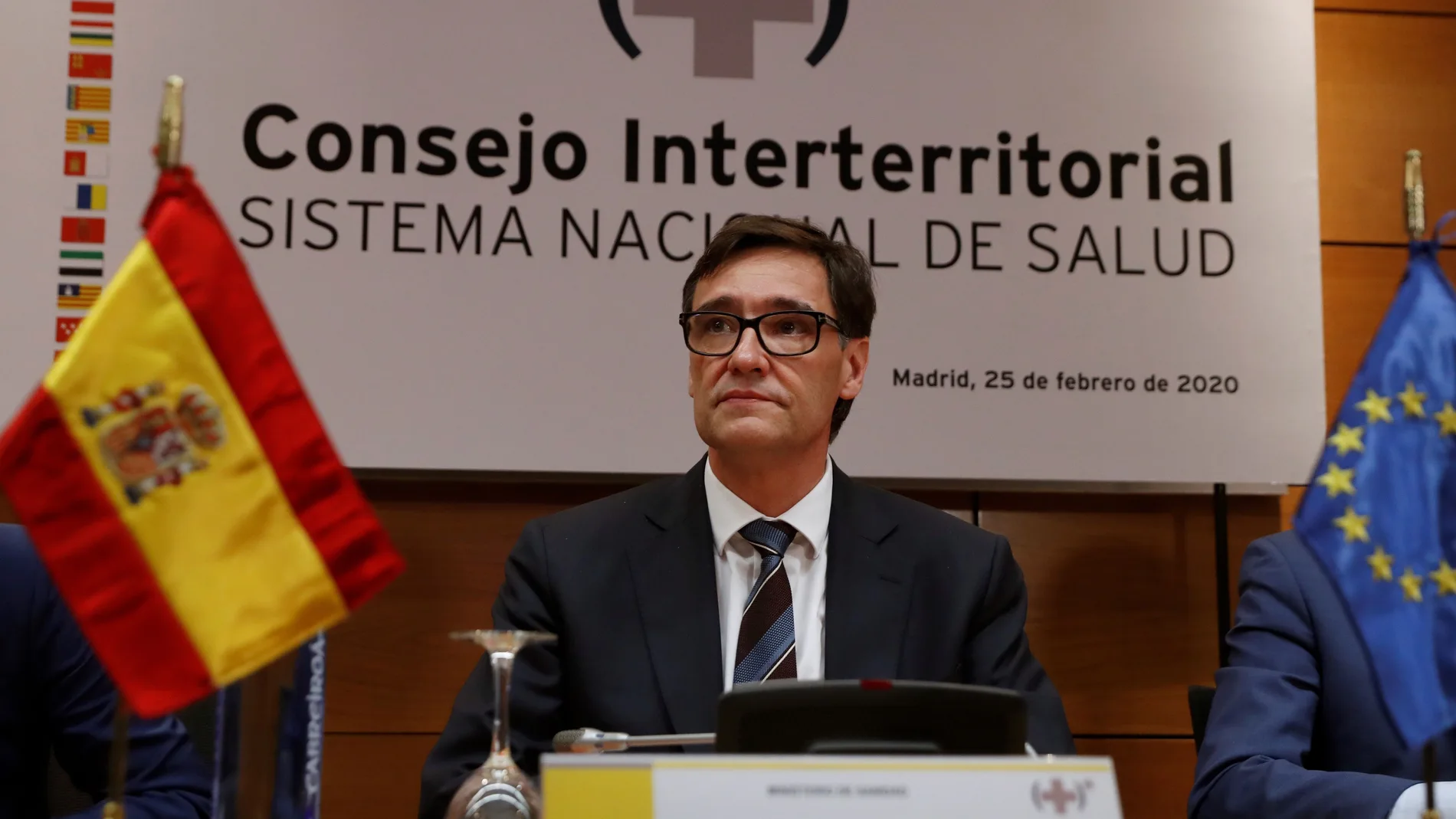 El ministro de Sanidad preside la reunión interterritorial sobre el coronavirus