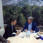 Ángel Garrido se reúne con el alcalde de Alcalá de Henares