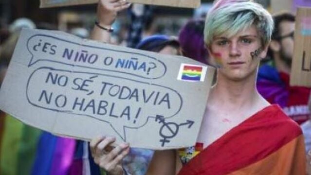 Manifestación por los derechos Trans