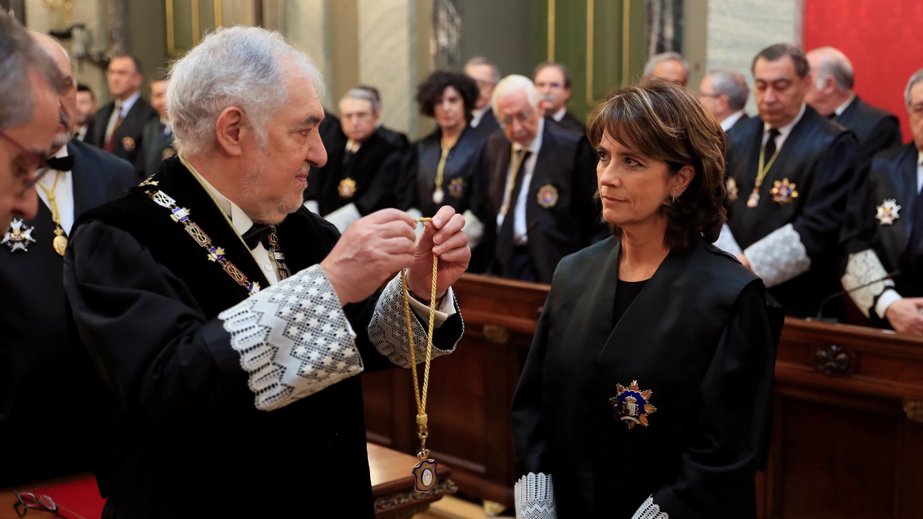 Acto de posesión de Dolores Delgado como fiscal general del Estado en el Tribunal Supremo