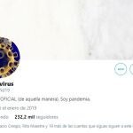 Coronavirus está en Twitter y cada vez lo acompañan más enfermedades y medicamentos.