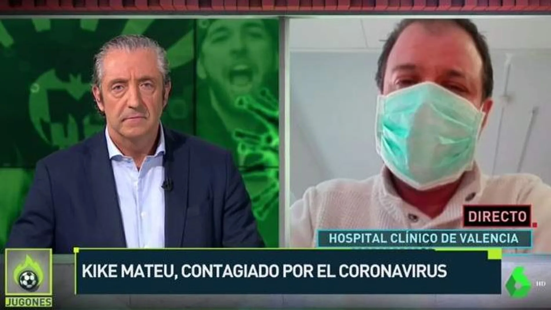 Kike Mateu, del 'Chiringuito de Jugones', infectado por coronavirus