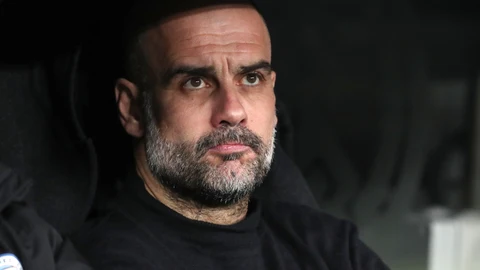 Pep Guardiola, durante el partido de Liga de Campeones contra el Real Madrid en el Santiago Bernabéu. Manuel Blondeau / AOP Press / DPPI26/02/2020 ONLY FOR USE IN SPAIN