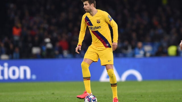 Piqué liderará el centro de la defensa del Barça en el Bernabéu25/02/2020 ONLY FOR USE IN SPAIN