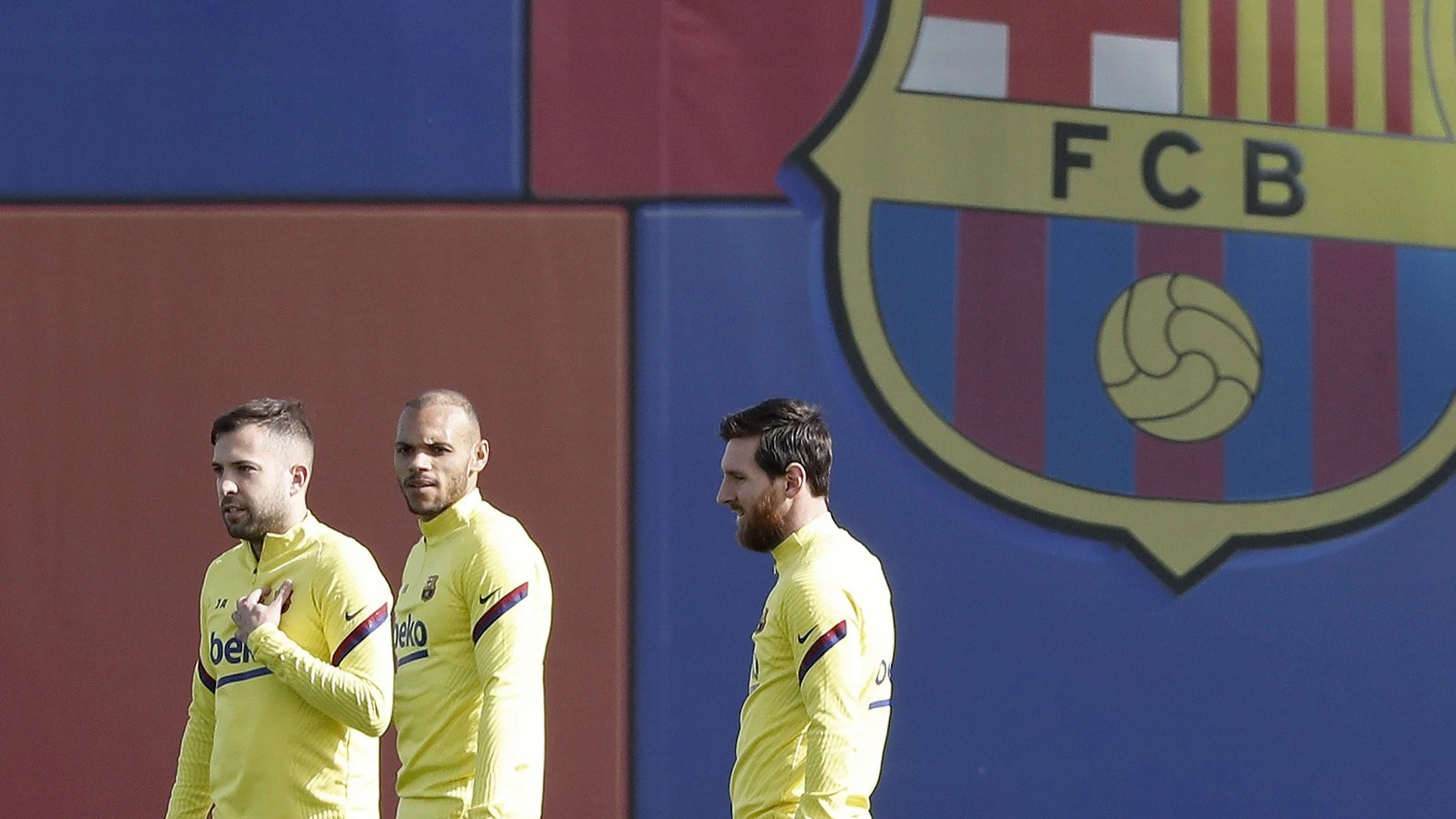 Entrenamiento del FC Barcelona