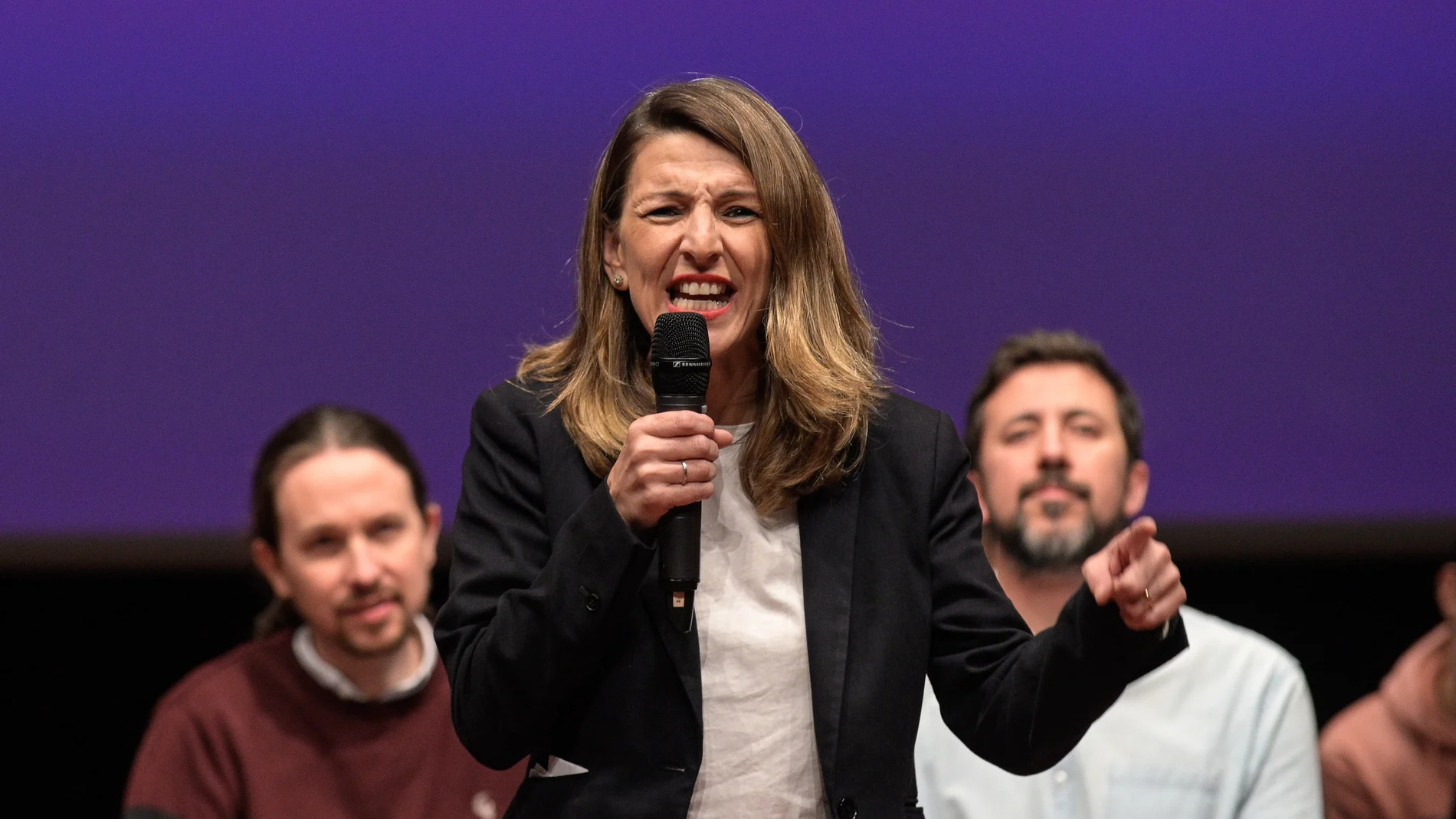 Acto de Galicia en Común en A Coruña