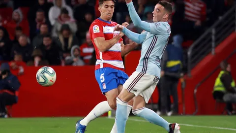 GRAF9347. GRANADA, 29/02/2020.- Iago Aspas con el Celta de Vigo. EFE/Pepe Torres.