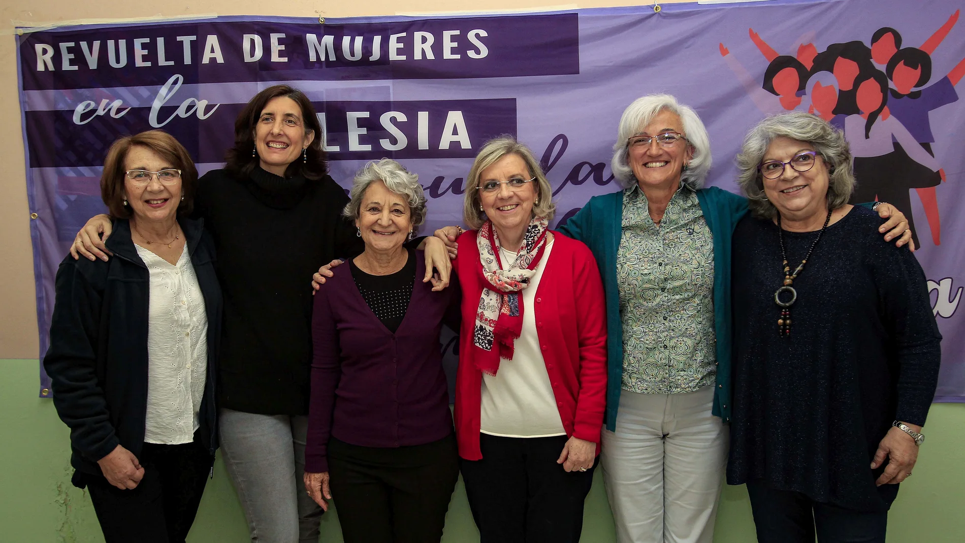 Mujeres Cristianas de Sevilla en la presentación del colectivo