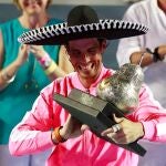 Nadal, con el último torneo que pudo disputar, y que ganó, en Acapulco