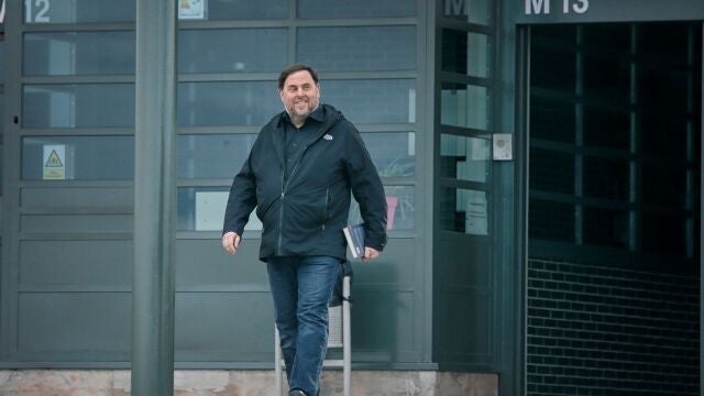 El exvicepresidente de la Generalitat Oriol Junqueras, uno de los condenados en prisión que espera la decisión del Gobierno sobre la concesión del indulto