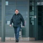 El exvicepresidente de la Generalitat Oriol Junqueras, uno de los condenados en prisión que espera la decisión del Gobierno sobre la concesión del indulto
