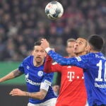 Thiago Alcántara, en un partido ante el Schalke 04