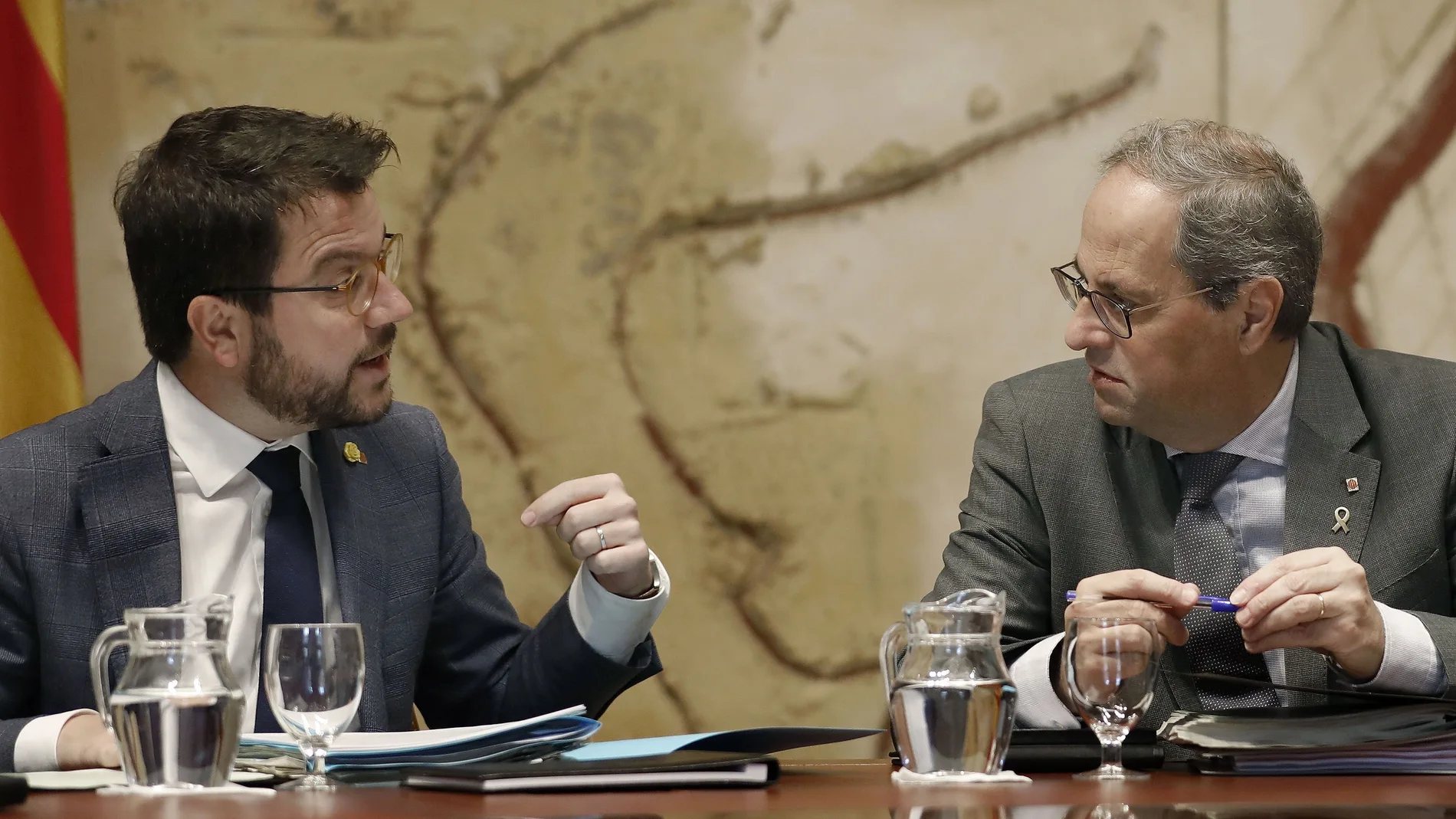 Reunión semanal del gobierno catalán